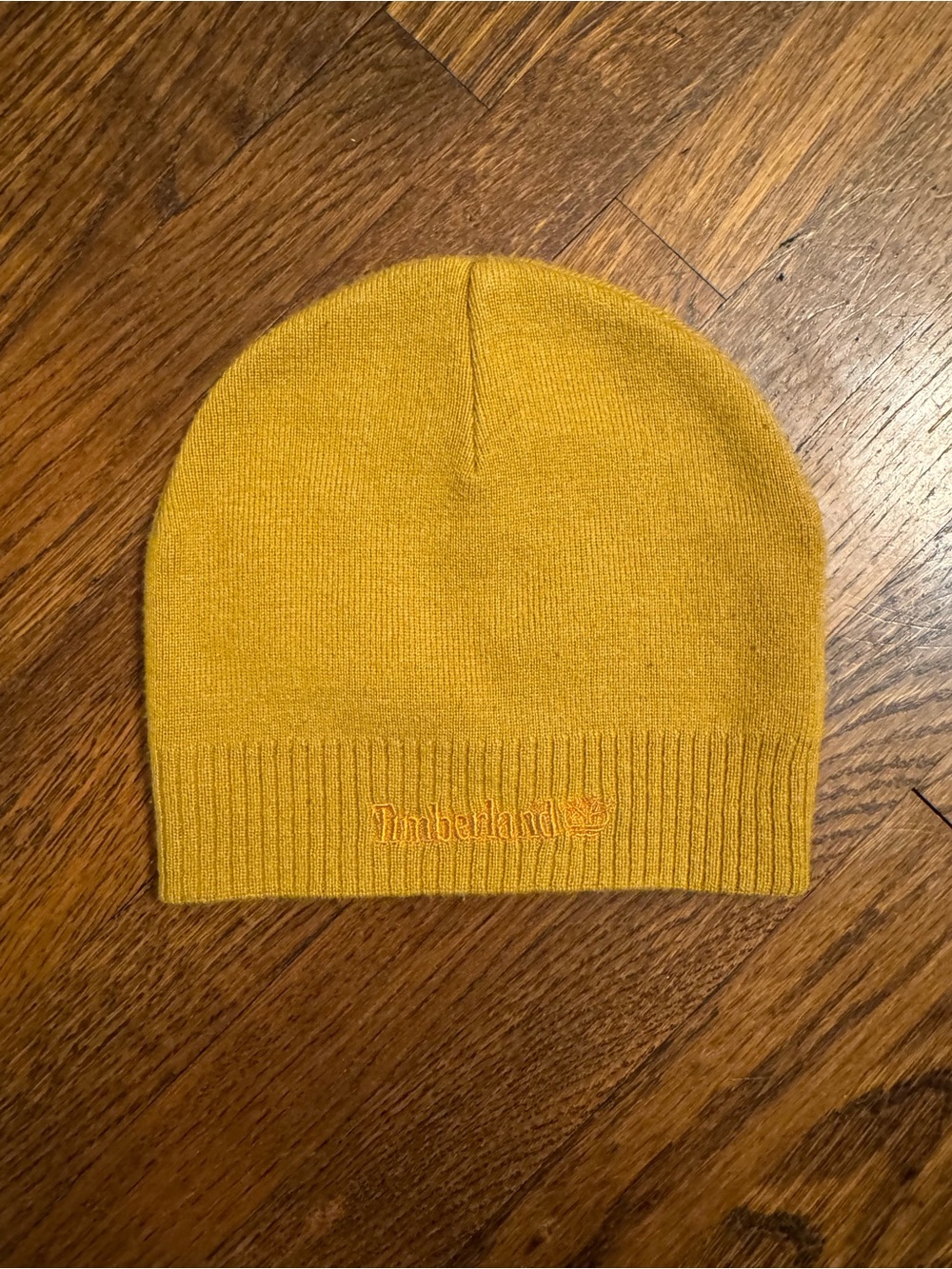 Timberland knit beanie embroidered logo